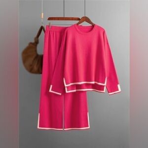 VISCOSE Blend 2 Piece Loungewear Set